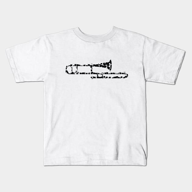 Trombone Kids T-Shirt by GramophoneCafe